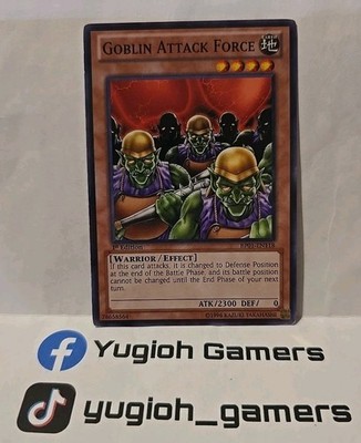 YUGIOH GOBLIN ATTACK FORCE BP01 1ST EDITION COMMON LIGHT PLAYED 