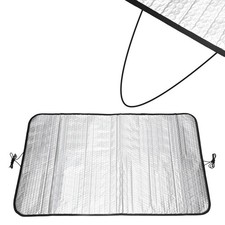 39 x 20 Inch Air Conditioner Cover, Magnetic Outside AC Unit Cover, Silver