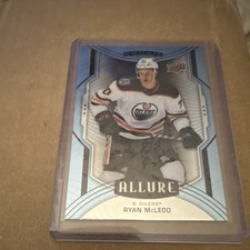 Upper Deck 2020-21 Allure Ryan McLeod #147 Rookie Edmonton Oilers NHL Card. rookie card picture
