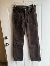 NEW Gapkids Teens Boys 90s Original Straight Corduroy Pants Brown Sz 16 Regular