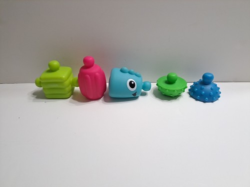 Infantino Sensory Plug & Play Textured Block Set Of 5
