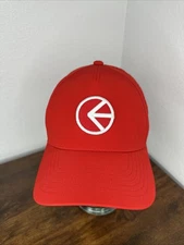 Ethika Athletic Red  Snapback Dad Hat Cap Ventilation Holes Workout Gym Brand