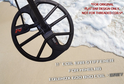 11'' Coil Ear Stiffener for Minelab Equinox 600 800 Coil - GREY
