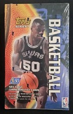 1996-97 Topps NBA Basketball Series 1 Factory Sealed Box! 36ct NBA 50 
