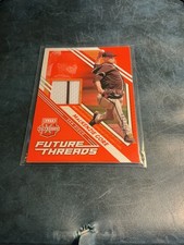2021 Panini Elite Extra Edition - Future Threads Mackenzie Gore #FT-MG Orange...