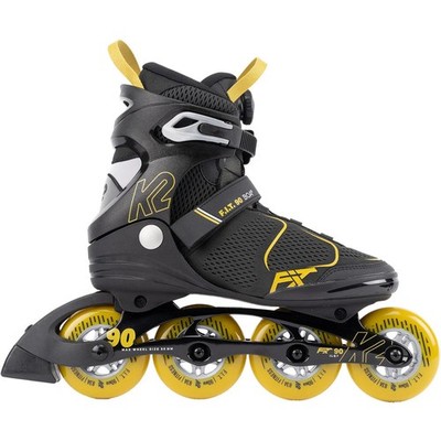 Gr. 47 K2 Herren Inlineskates F.I.T. 90 BOA gray_mustard 30G0815  Inline Skates