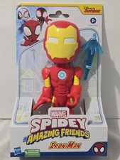 Marvel Spidey and His Amazing Friends Iron Man Figure Disney Junior 3 New