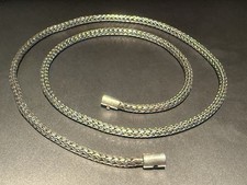 Silberkette 925 Handarbeit Damen Herren Halskette Königskette Schlangenkette