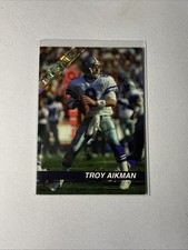 1992 BALLSTREET TROY AIKMAN FOOTBALL CARD # EX