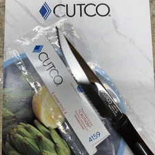 New Style CUTCO 4159 Gourmet Table Steak Knife Pointy DD Edge Black/Classic Qty