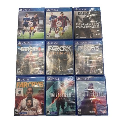 Lot9 PS4 Games FIFA 15 16 Call of Duty MW Far Cry 4 5 6 Primal Battlefield 2042