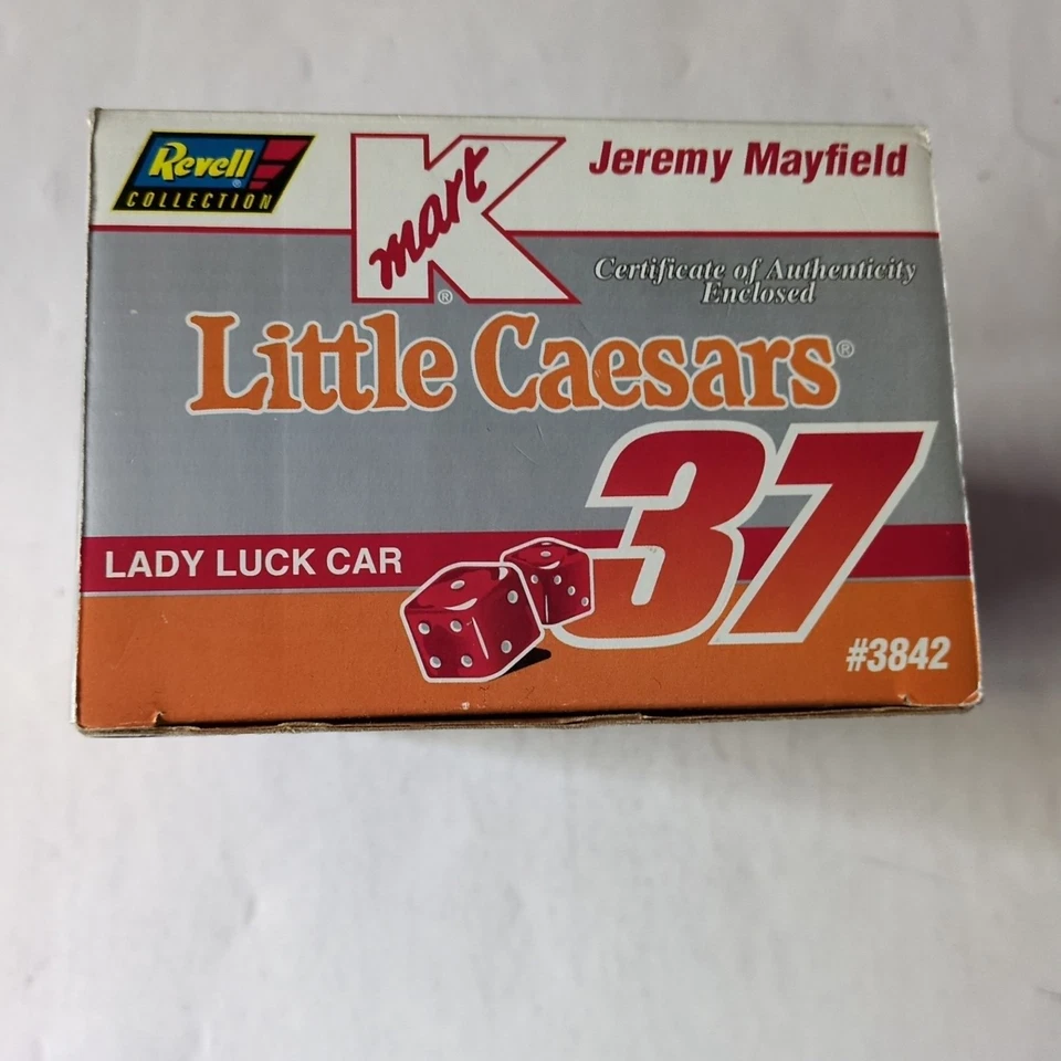 Autografiado Jeremy Mayfield #37 K-Mart Little Caesars 1996 Revell 1:24 Lady Luck Foto 4 de 4
