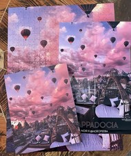 NOIR 500 Piece Puzzle Wanderlust Series Cappadocia Turkey Hot Air Balloon