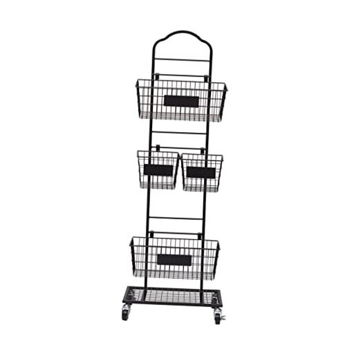 Mercato Adjustable 2 or 3 Tier Standing Storage Fruit Basket Rack