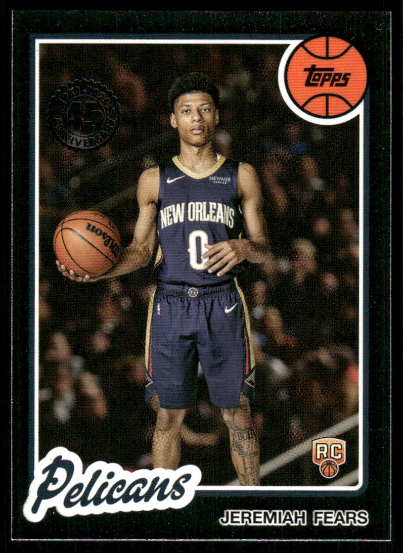 2025-26 Topps #80BK-98 Jeremiah Fears 1980-81 Topps Basketball