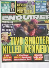 Ntl. Enquirer '23 JFK Kennedy Assassination Shooters new revelastion SS Landis