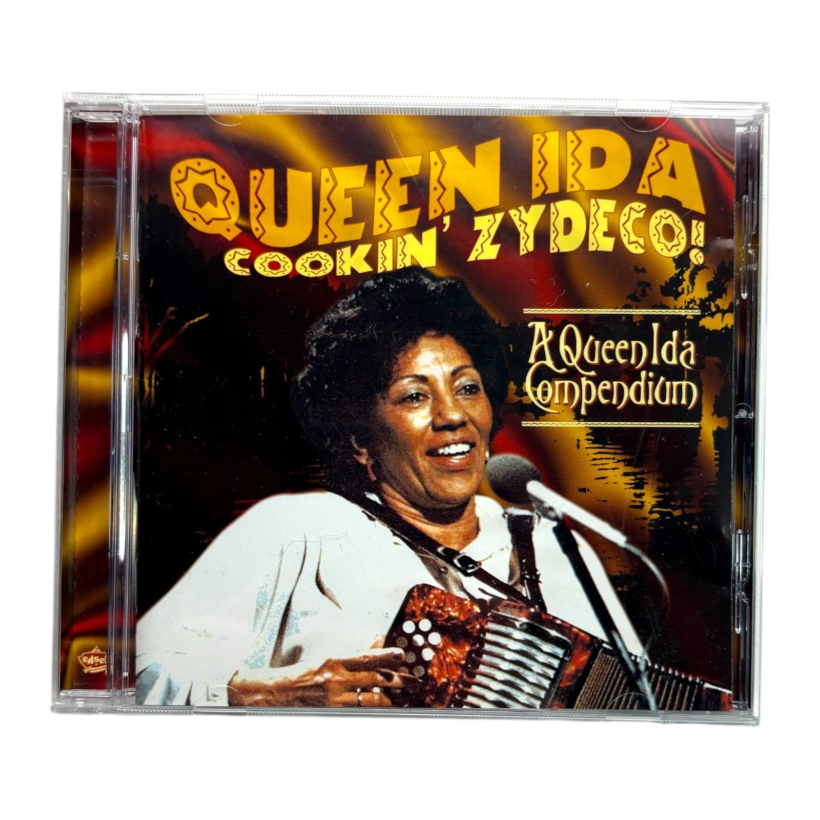 Queen Ida – Cookin’ Zydeco! A Queen Ida Compendium CD Album Zydeco Cajun Blues D