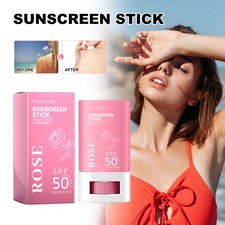 Rose Face Sunscreen SPF 50, Non-greasy Hydrating Brightening Broad Spectrum