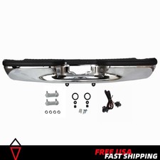 Chrome Rear Step Bumper For 1997-2003 F150 F-150 Flaresidestepside Super Crew Chrome Rear Step Bumper For 1997-2003 F150 F-150 Flaresidestepside Super Crew