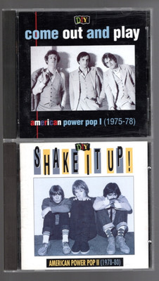 OOP cd Lot DIY Come Out And Play Shake It Up American Power Pop I  II Rhino 1993