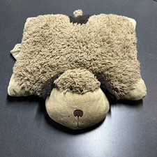 Pillow Pets Puppy Dog Plush Brown Stuffed Animal Toy 16" 2010 Used