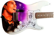 Bush Gavin Rossdale Plus Signed Hand Airbrushed Painting Guitar