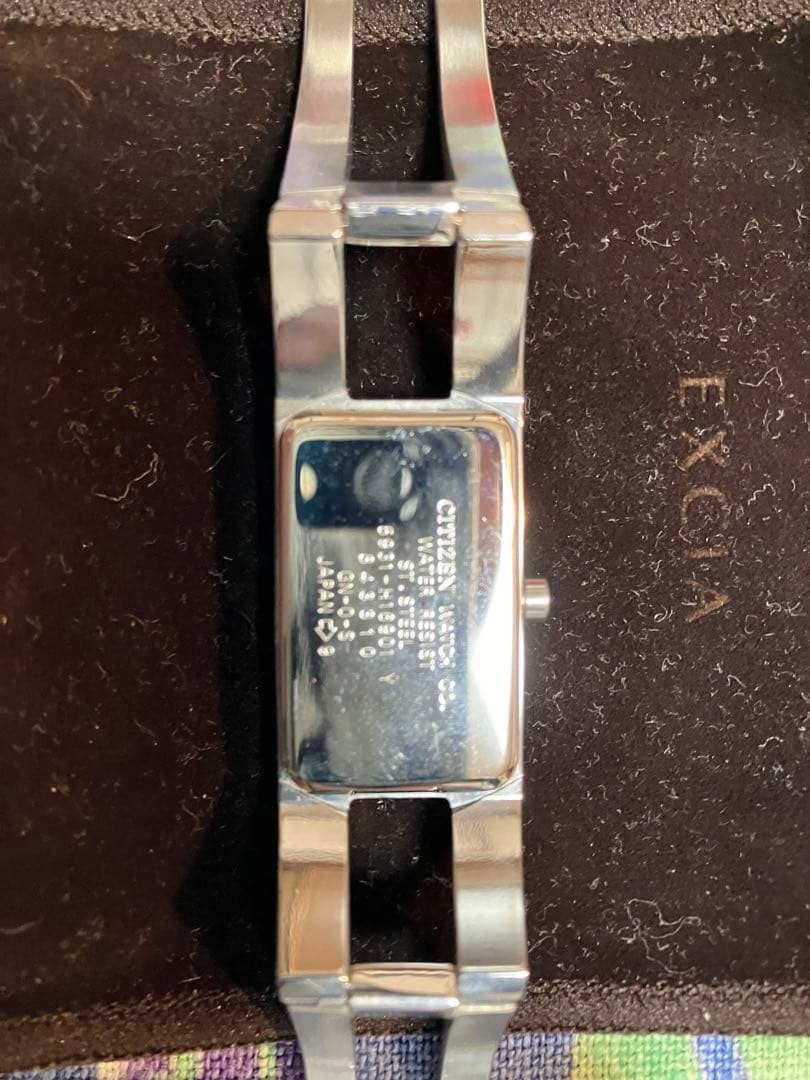 Citizen Silver Rectangular Ladies Watch Stainless… - image 5