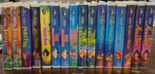 Disney Black Diamond VHS Original LOT 16 Incl. Banned Cover