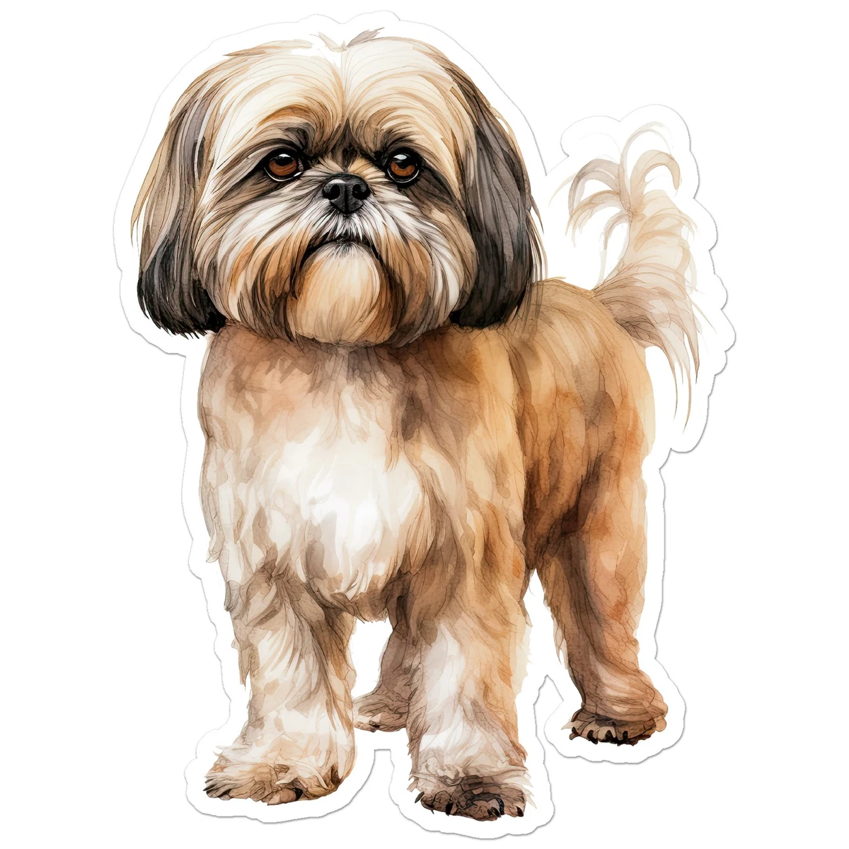 Shih Tzu Sticker for sale | eBay