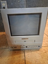 Sylvania SSC509D 9" TV/DVD Combo Retro Gaming CRT Television Tested NO Remote