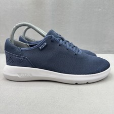 Kizik Madrid Womens Size 7.5 D Shoes Blue Hands Free Slip On Comfort Sneakers