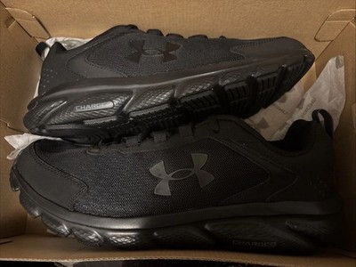 Under Armour Men's UA Charged Assert 9 Running Shoes Black, Size 10.5 US