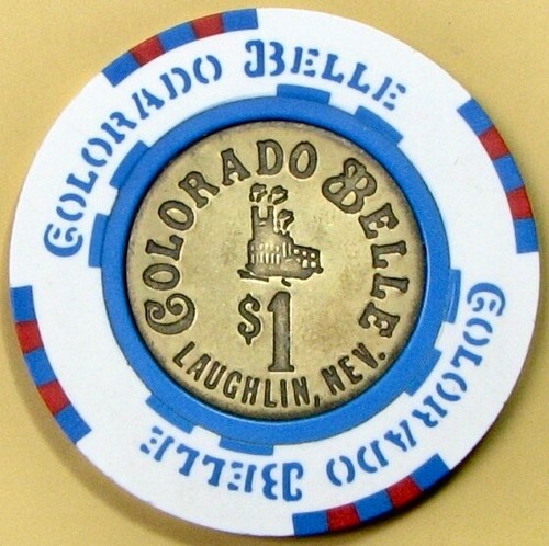 $1 Casino Chip. Colorado Belle, Laughlin, NV. Z83.