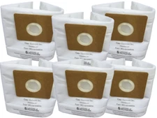 6 Casa Vacuums HEPA ShopVac Shop Vac 1.5 Gallon Type A Bags SV-9066700 90667