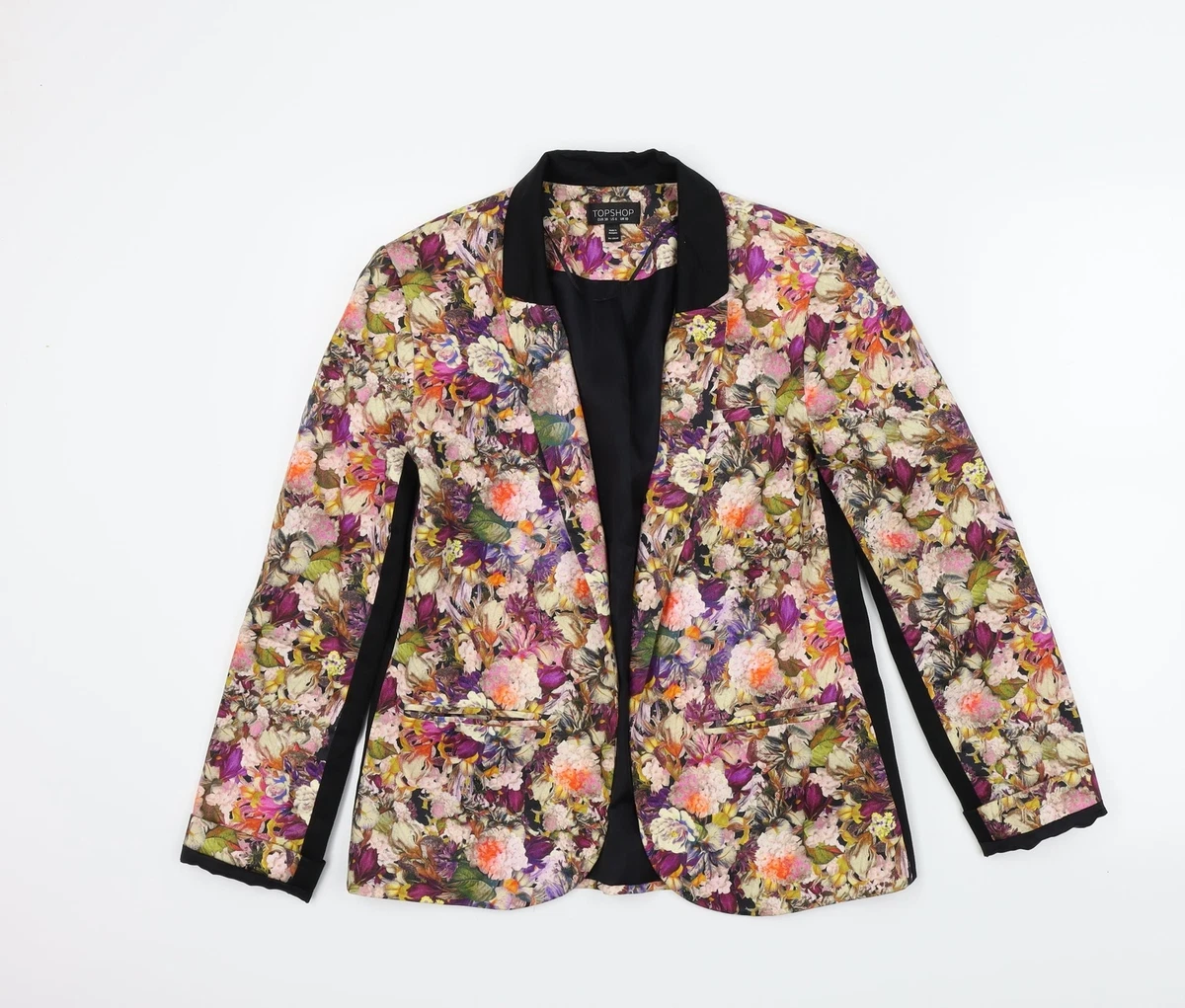 Topshop shop floral blazer