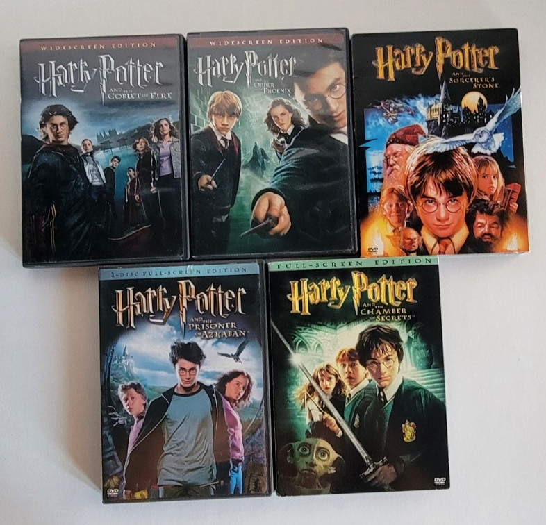 Harry Potter Film Collection Set   DVD's   5 Movies