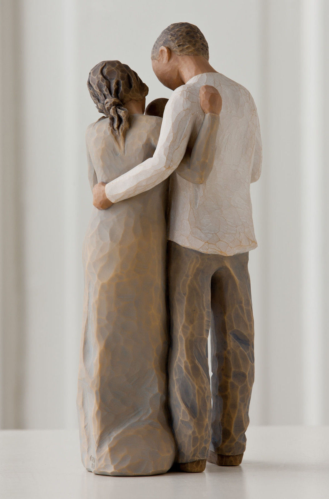 Willow Tree Figurine We Are Three Mum Dad Baby Darker Skin by Susan Lordi 27268 eBay