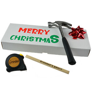 Personalised Hammer Father's Day Christmas Gift Dad Him Grandad Father BIRTHDAY