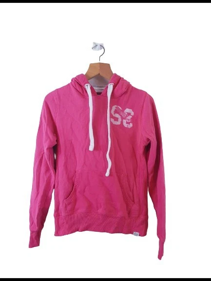 Soulcal u0026amp; Co Womens Ladies Pink Pullover Hoodie Sweatshirt Size 10UK  Regular | eBay