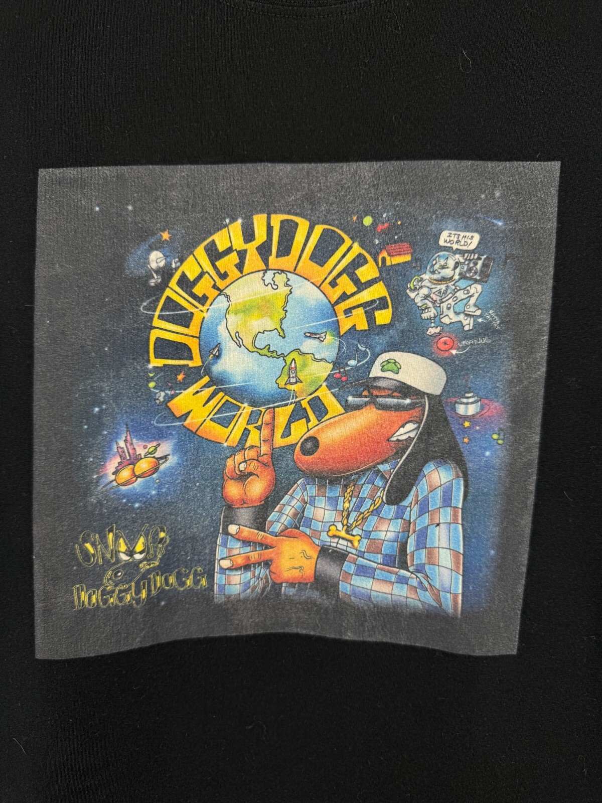 FILA Maglietta Death Row Records Snoop Doggy Dogg World Tour Band