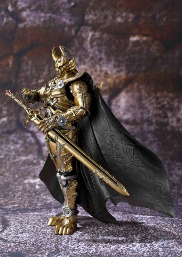 【開封品】BANDAI GARO 可動式フィギュア ゴールド Makai Kadou GOLDEN KNIGHT GARO Action Figure BANDAI TAMASHII
