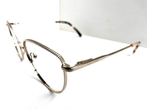 🤓 Lacoste Women's Eyeglasses Frame L2280 712 Gold Cat Eye 56mm 56-16-140 - Picture 3 of 6