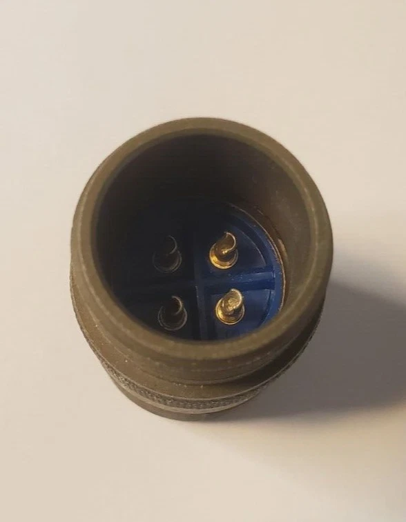 AMPHENOL MIL Spec Circular Connector  MS3101A18-04P 4 pin - Image 4 of 4