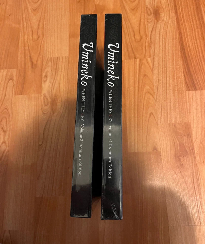 Umineko When they Cry Anime Blu-ray Premium Edition NIS America Vol 1 & 2 SEALED Foto 2 de 4