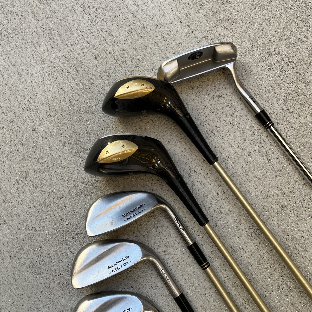 MARUMAN Sole MST 21 3-9, SW 1,3 Woods Putter Original Graphite 