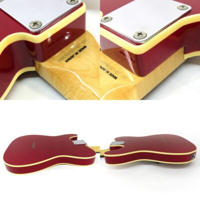 Fender Japan TL62B-QT TRR Custom Telecaster Transparent Red MIJ