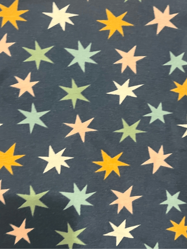 Hanna Andersson Short Sleeve Sleep Shirt - Blue with Stars - Size 150 (US12) - Picture 4 of 4