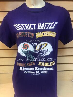 Brackenridge Eagles vs Sam Houston Hurricanes  Gameday T-Shirt