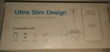 Charging Station iPhone, Iwatch Ultra Slim Design Portable 3 in 1