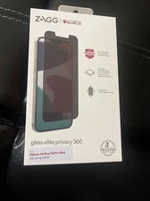 ZAGG InvisibleShield Glass Elite Privacy 360 For Apple iPhone 14 PLUS/13 Pro Max